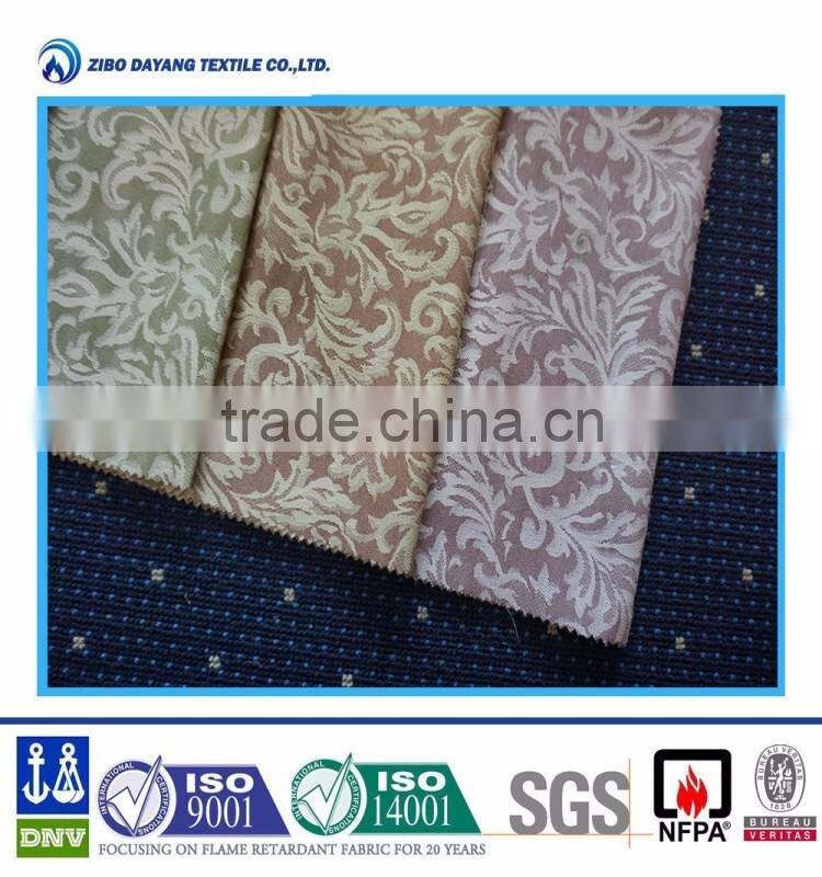 Pass BS5867 FR inherently curtain wall shandong fabric