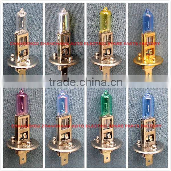 H1 car automotive bulbs 12V35W rainbow