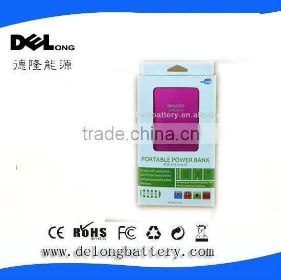 shenzhen power bank supply slim portable usb travel charger, power bank 80000mah