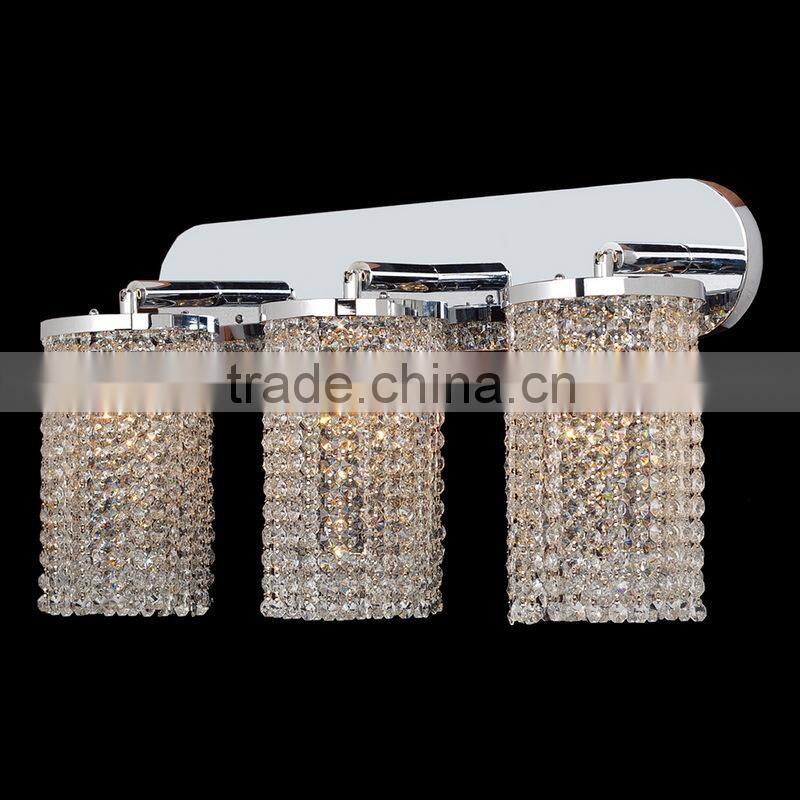Crystal decorative wall mounting light