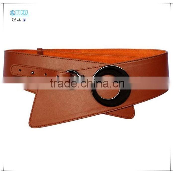 Women Crocodile Belt Bowknot Shape Wide Belts For Lady