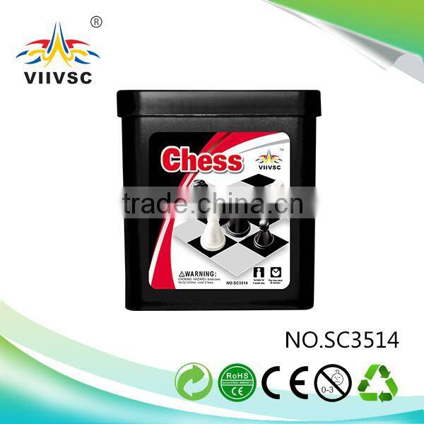 Factory supply custom design wooden aeroplane chess for promotion