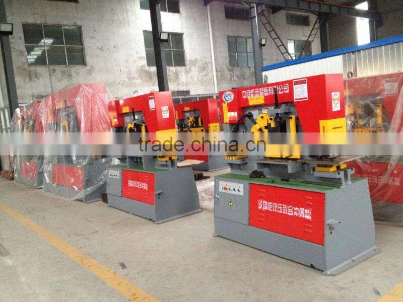 Q35Y hydraualic ironworker machine for iron and steel cutting