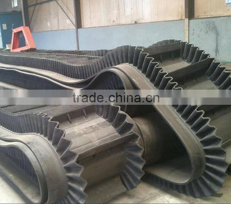 Hot new product custom popular corrugated sidewall conveyor belt interesting products from china