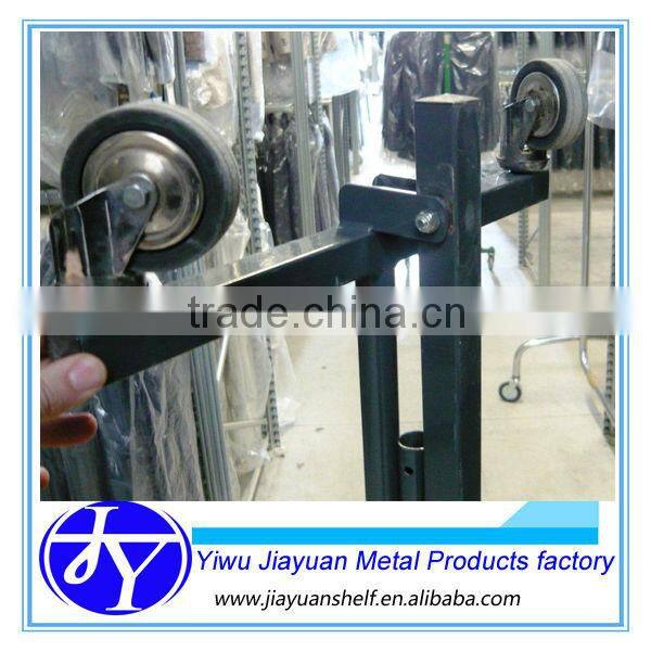 metal hanging clothes display racks