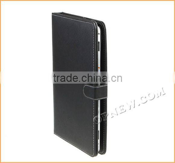 10.1" Keyboard Leather Cover Case QWERTY USB/mini USB/Micro Bracket Bag for 8" Tablet PC MID PDA Drop Shipping OPNEW Wholesale
