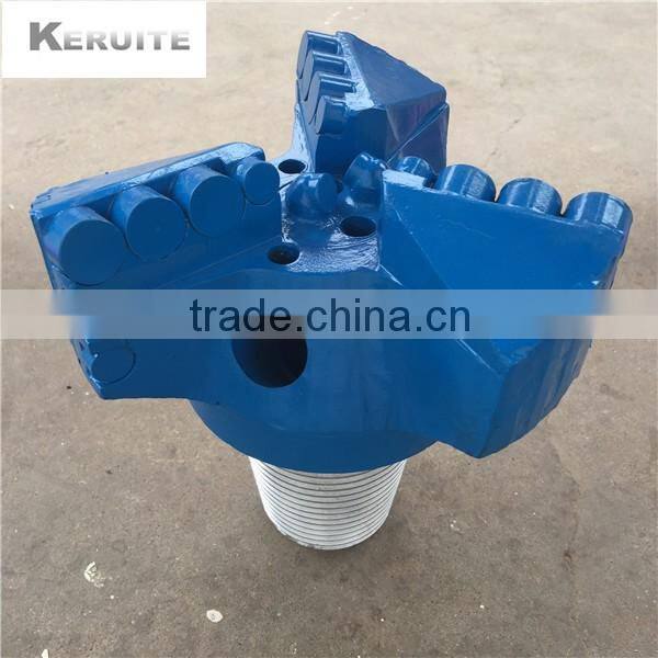 190 mm 3 blades PDC drill bit