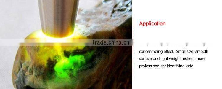 Jewelry pen torch xml R4 300lm 2 Modes warm light LED torch lights for identifying jade Identification