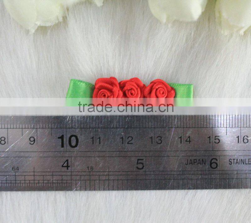 Wholesale polyester ribbon rose