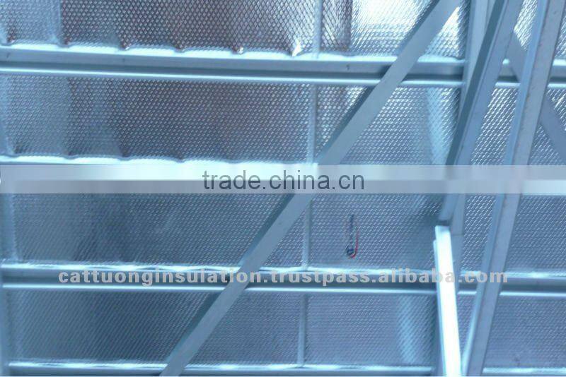 double sided aluminum foil and big bubble air sheet