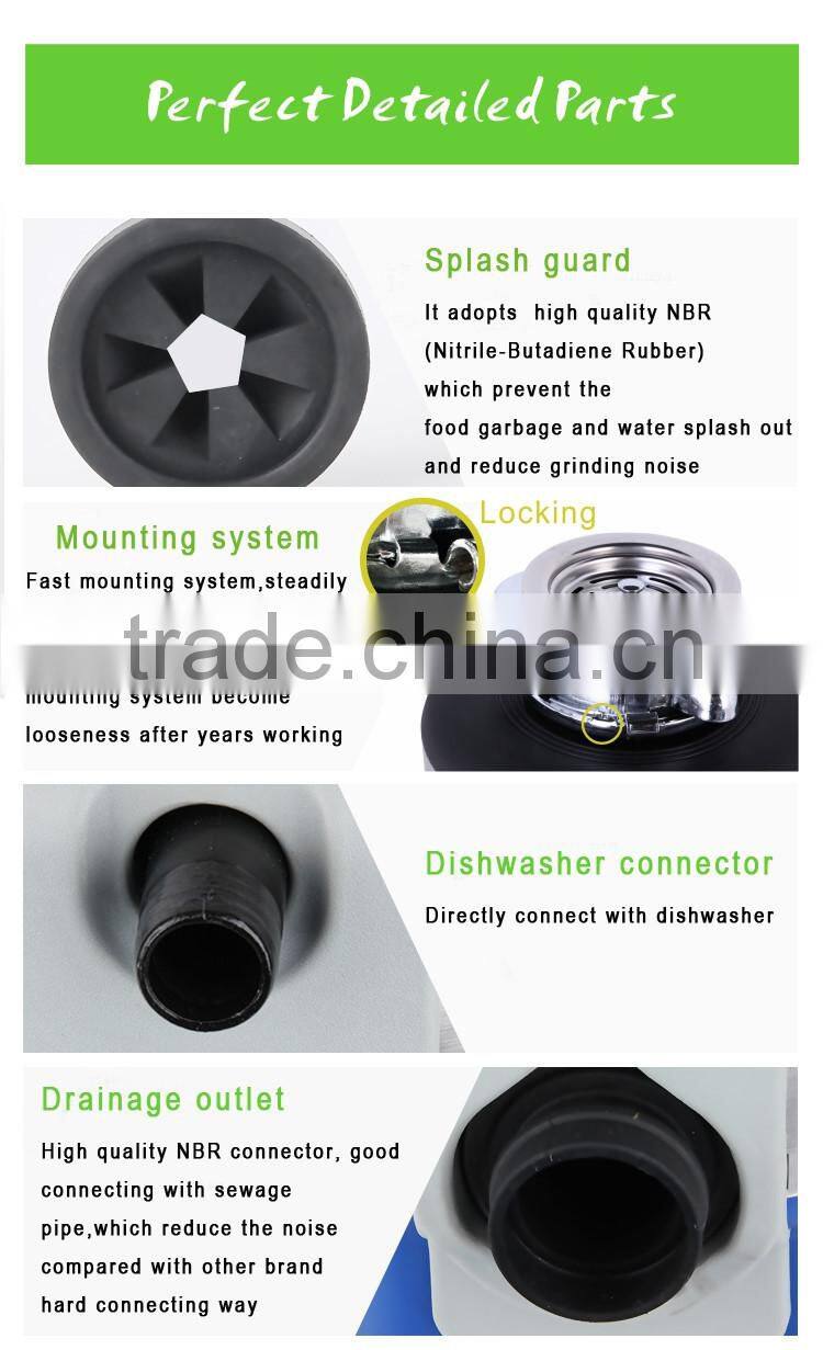 fashionable wholesale used appliances food waste shredder