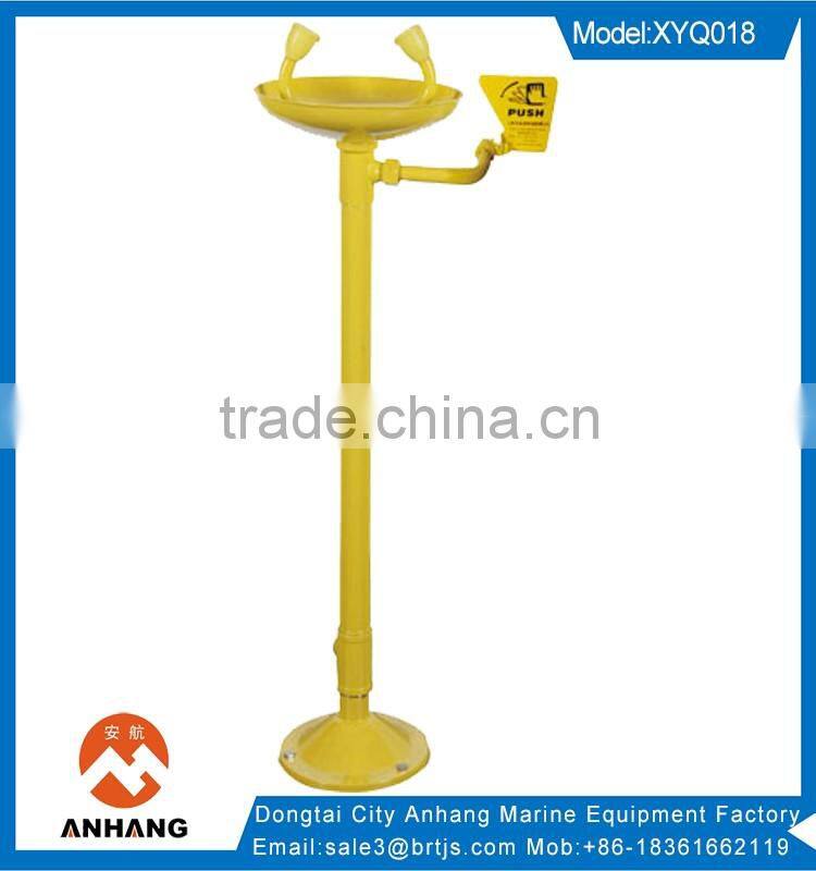 lab fitting stainless steel emergency showereye wash station