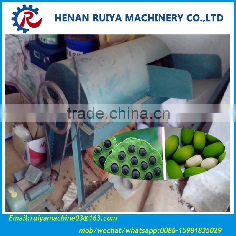 Lotus seeds peeling machine /Lotus nut sheller 0086-15981835029