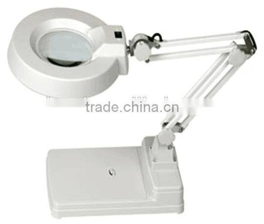 Table-clamping/folding arm good ESD function Magnifier