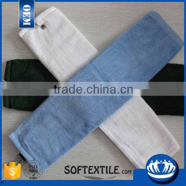 economic Multicolor selectable golf towel waffle