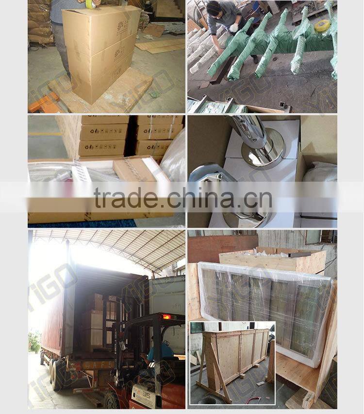 floating stairs with stainless stringer/indoor iron staircase