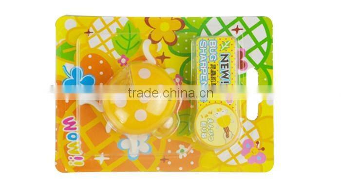 Funny colorful standards pencil sharpener,insect/bug pencil sharpener