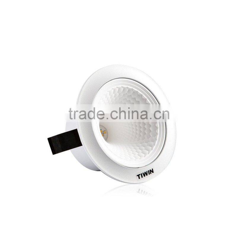 TIWIN HIGH CRI warm white 5 inch white round top quality led downlight 10 watt