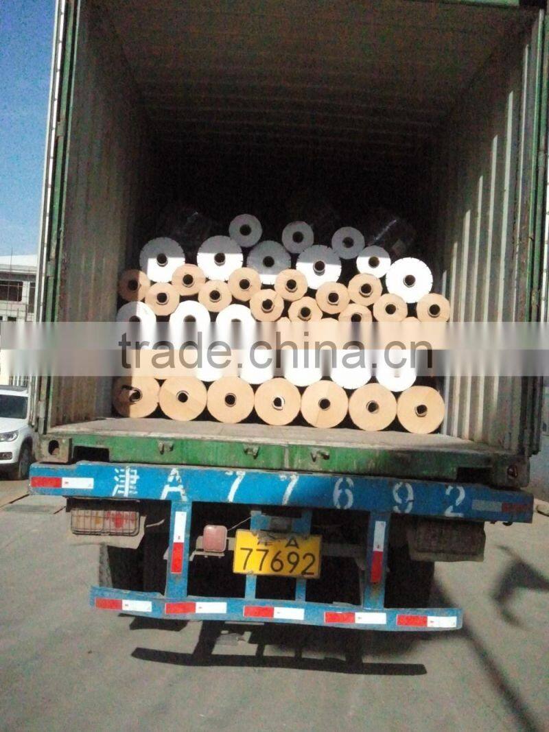 No Rip Green Plaid PVC Core Sheet Rolls