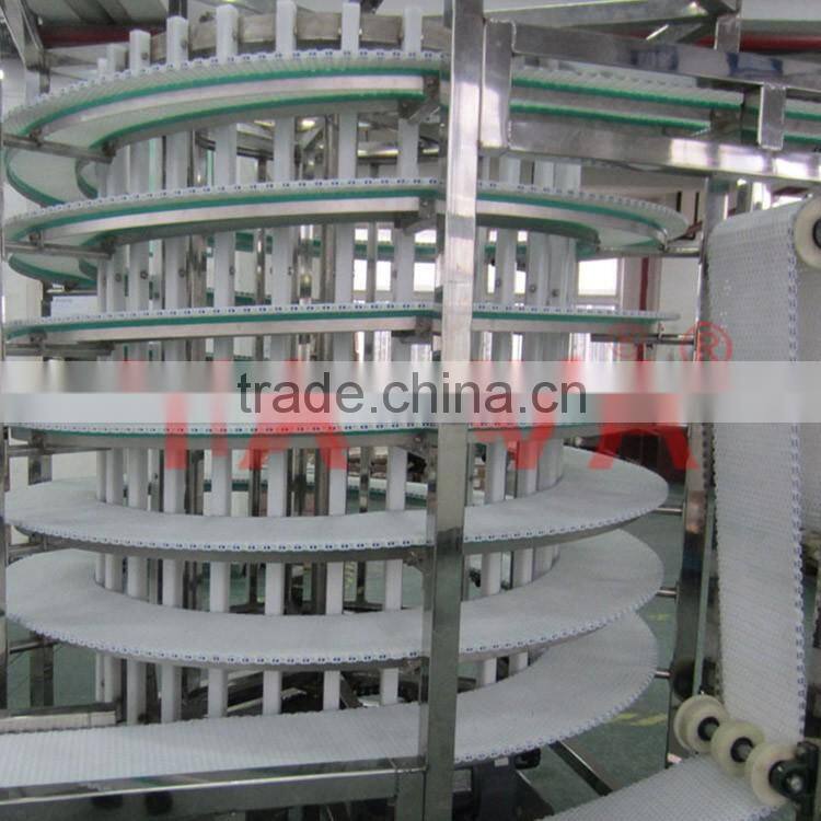 Food Grade Spiral Cooling Conveyor Tower