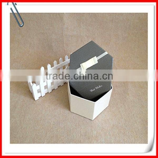 Fancy Special Polygonal Brown Color Candy Storage Paper Gift Box Wholesale