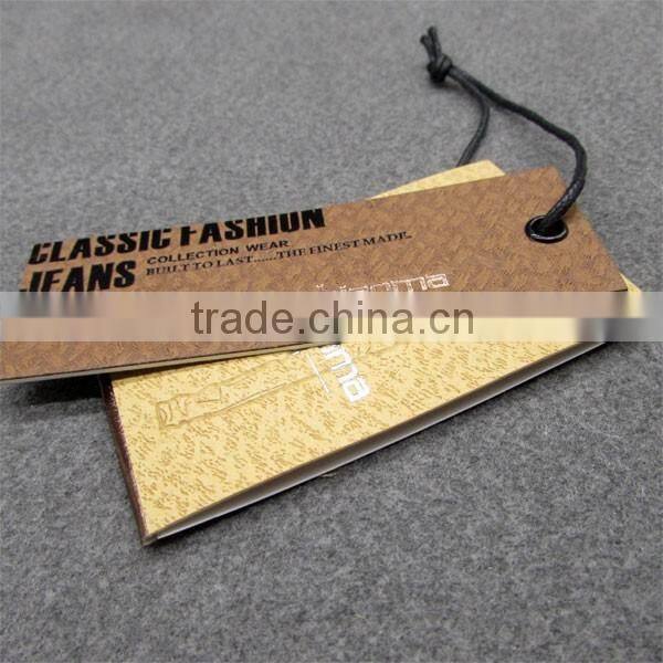 Luxury Depressed Design Hangtags in Shishi