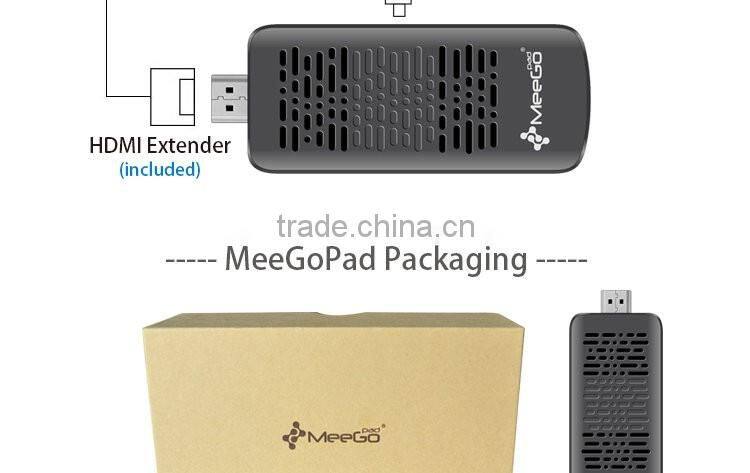 MeeGOpad T05 World First Cherry Trail Compute Stick, Win10 Home Version RAM 4GB