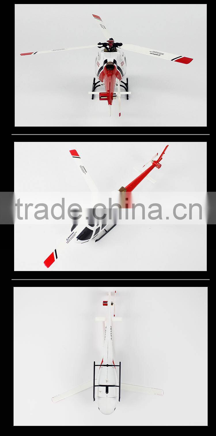 Original Wltoys V931 6CH Flybarless 3/6 Axis Gyro 3 Blade AS350 Scale RC Helicopter BNF