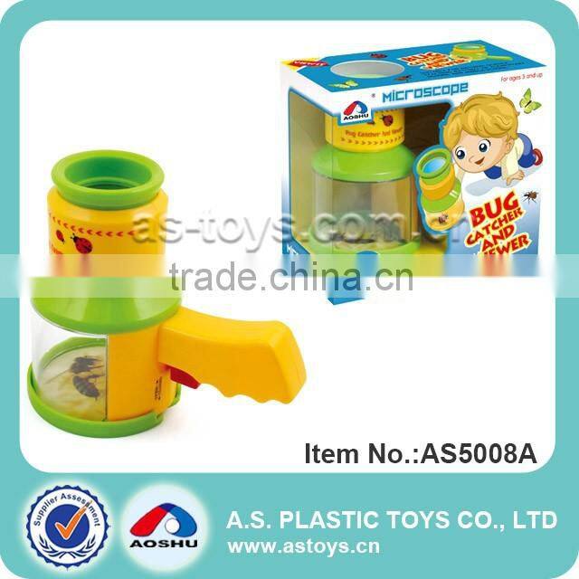 novelty robot toy plastic magnifying glass