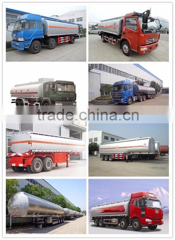 China 40tons 3 Axle 50CBM Aluminium alloy fuel tank trailer for sale