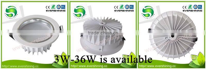 7W Cob Downlight For Residential Lighting Cut Hole Size 90mm