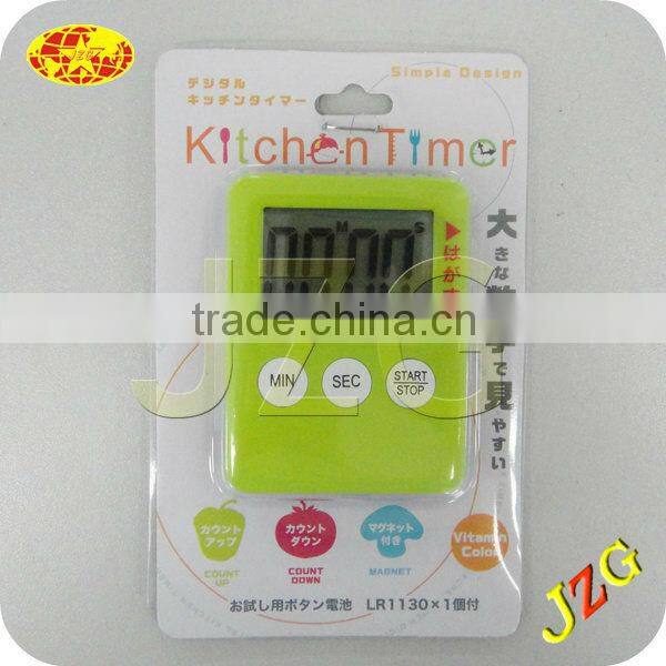 2015 most popular colorful digital timer monthly with clock
