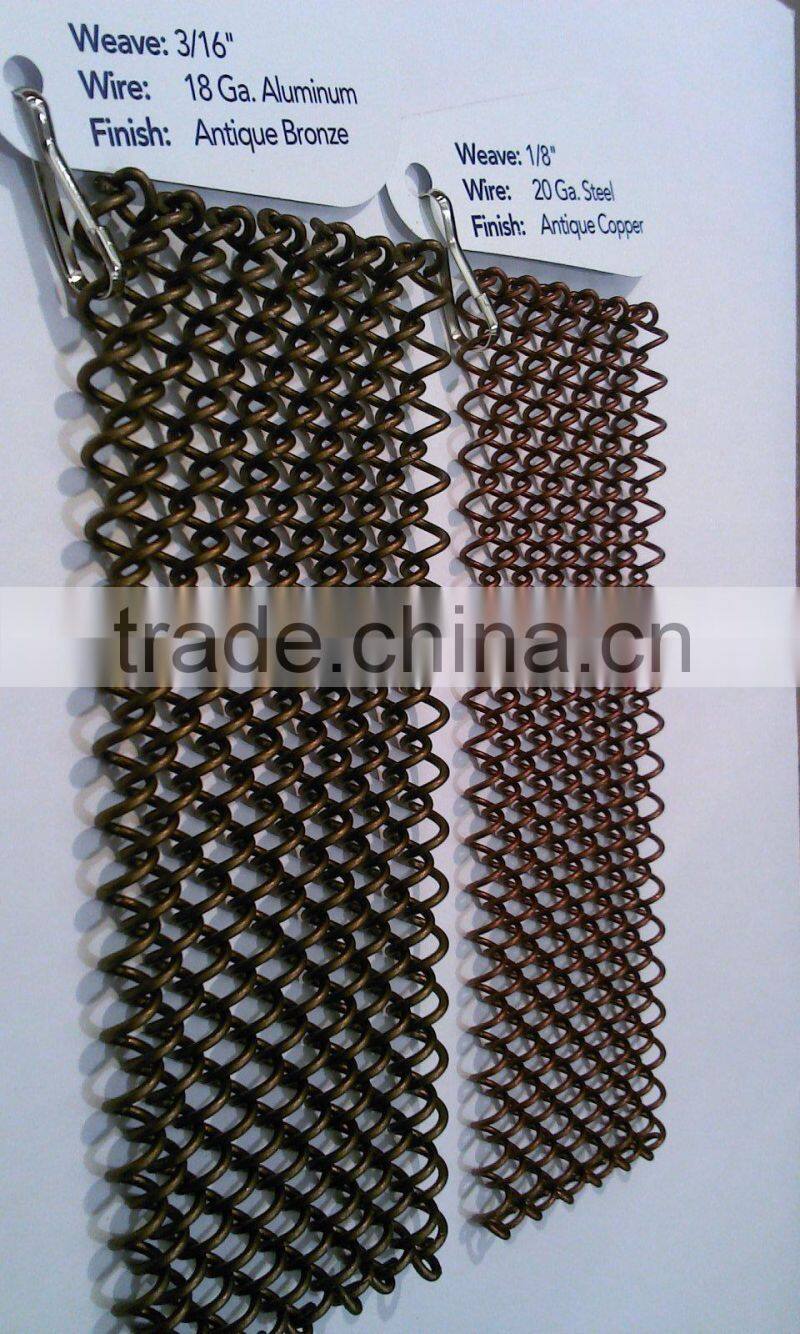 metal fabric /metal mesh fabric/decorative metal mesh