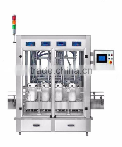 Automatic ZH-CZ-4 Mineral Water e-liquid Filling sealing Machine