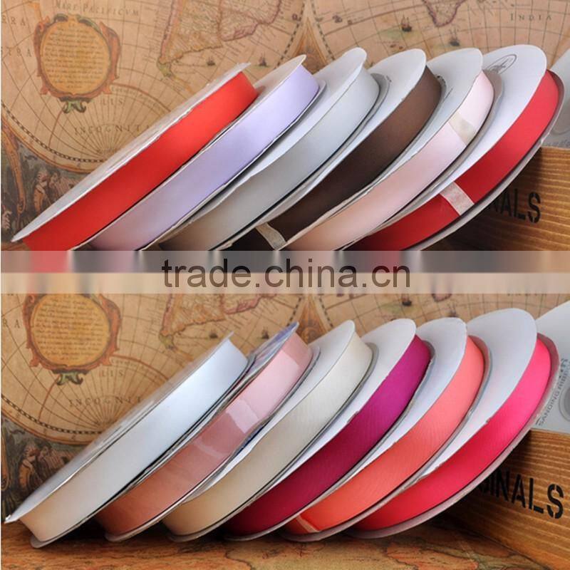 wholesale 2015 new design Custom Printed Logo 100% polyester ribbon, ribbon bow/flower