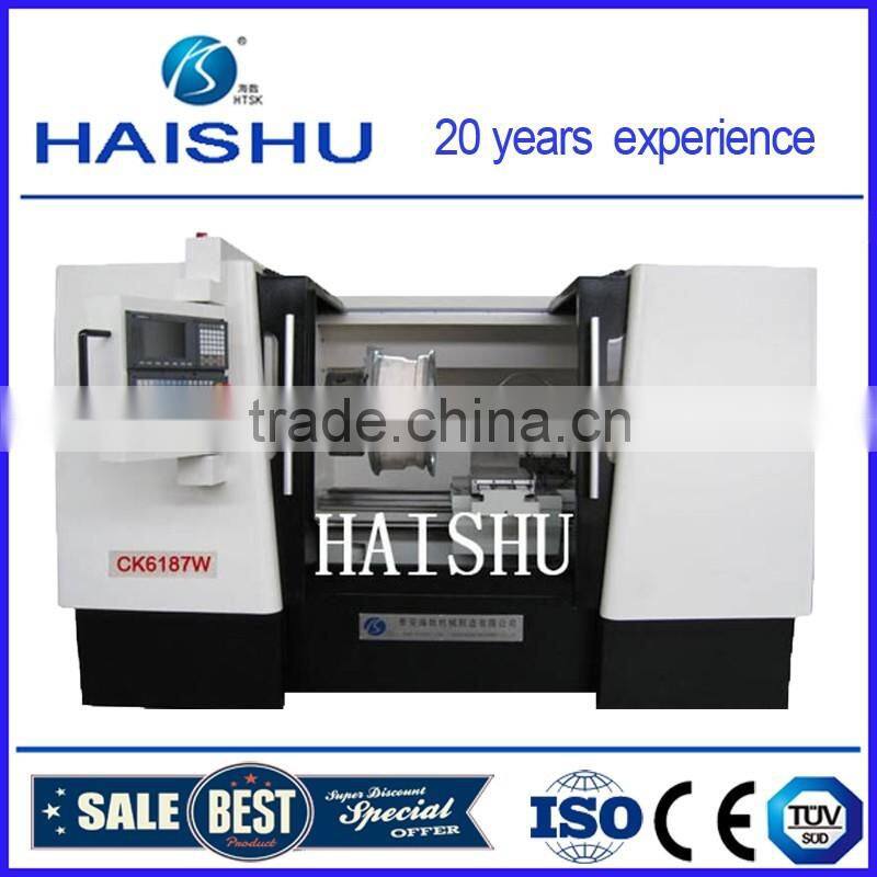 cnc machine for alloy wheels CK6187W cnc rims lathe