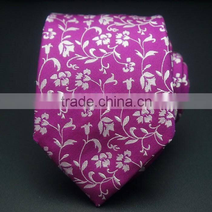 hot selling classic stylish mens silk woven necktie with custom brands