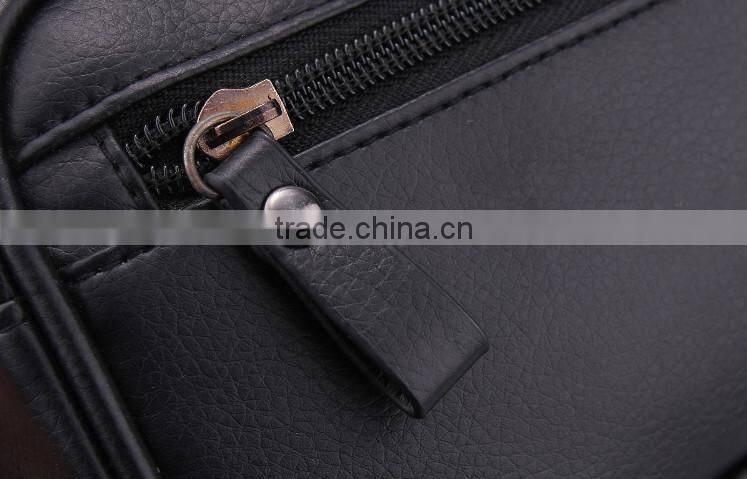 Factory direct hot new products for 2015 leather washing bag