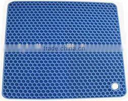 Hot sale silicone placemat pot holder, stainless steel heat pad, silicone insulation mats