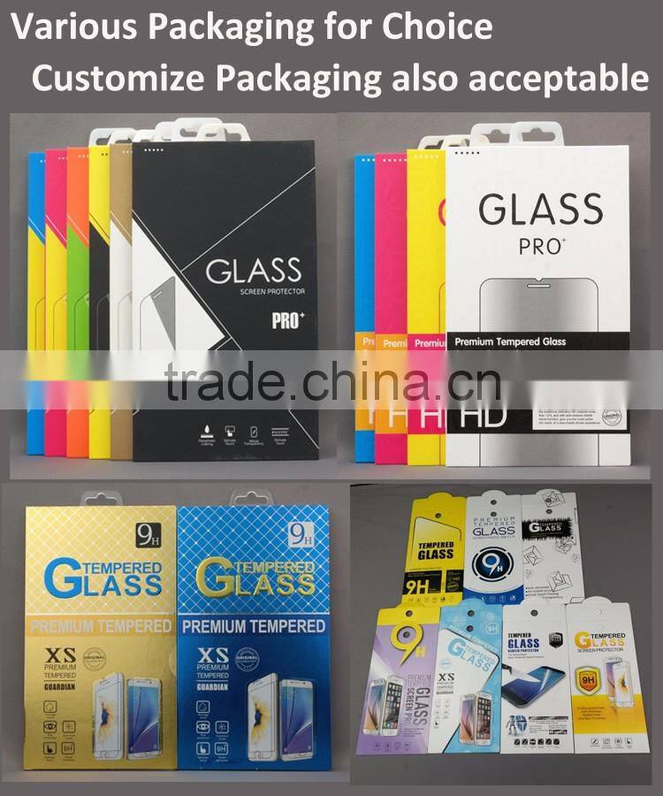 curved edges high sensitivity touch response glass screen protector for samsung s7