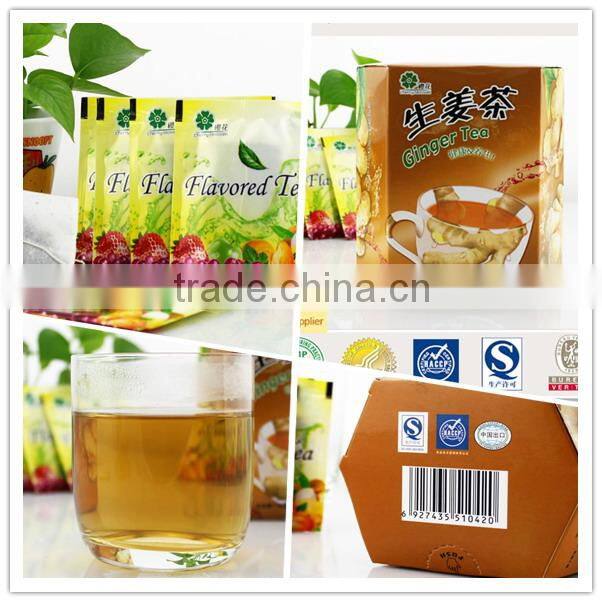 Chinese instant black honey red ginger tea bag