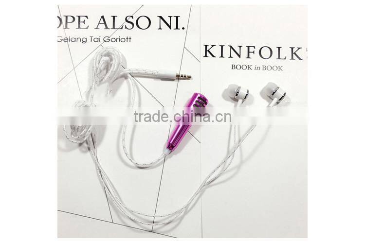 Mini Mobile Phone Karaoke portable speaker handheld microphone