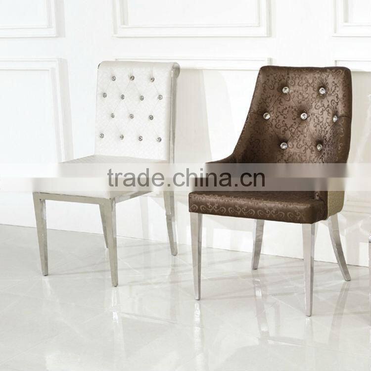 Luxury Stainless Steel Chairs/Dining Chairs Set OB039