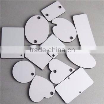 Megaphone Sublimation mdf blank luggage tag