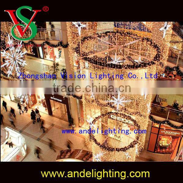 3M Hot sale christmas party wedding decoration ceiling curtain light