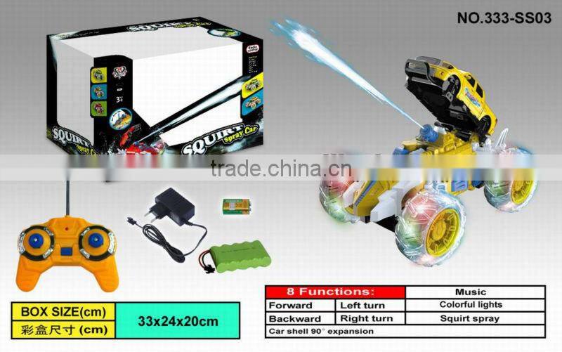 2013 NEW! 8 function bubble rc car PAF333-SS03