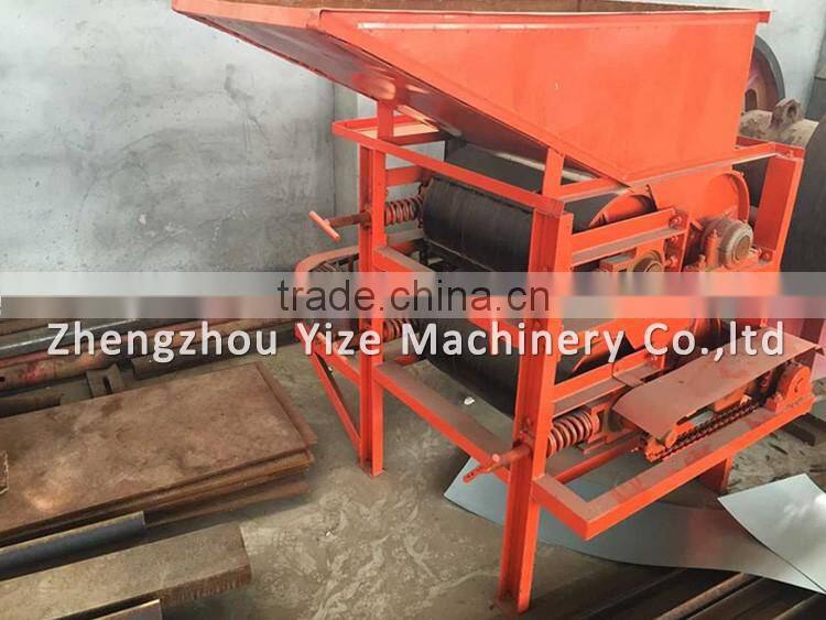 Aluminum can press machine / cans bottom-cover separating machine / cans recycling machine