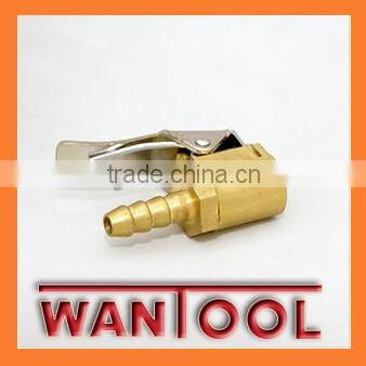tire brass air chuck with zine alloy clip