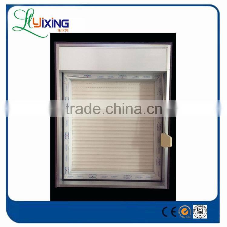China custom high quality pvc sliding windows and doors with roll up shutters