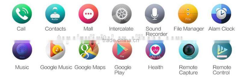 3G Heart rate monitor Pedometer G-sensor Wifi GPS smart watch